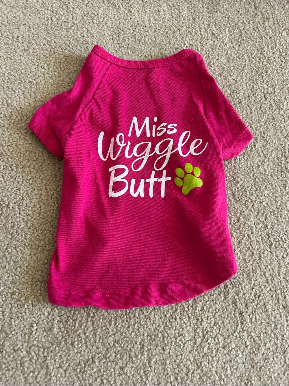 Miss wiggle butt shirt
